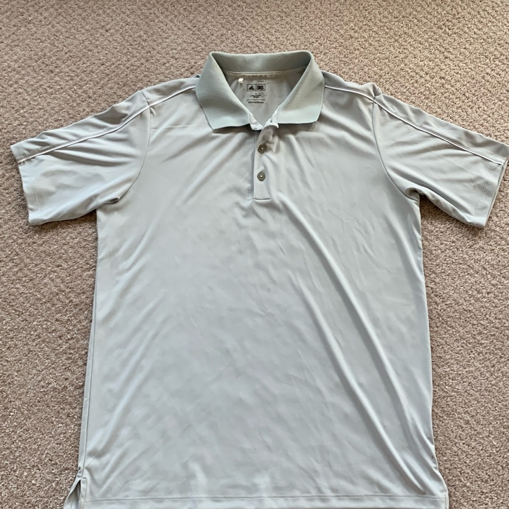 Adidas golf shirt.
